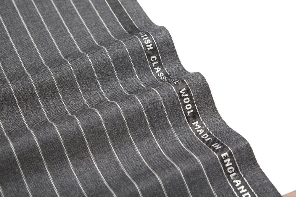 4016 Medium Grey Chalk Stripe