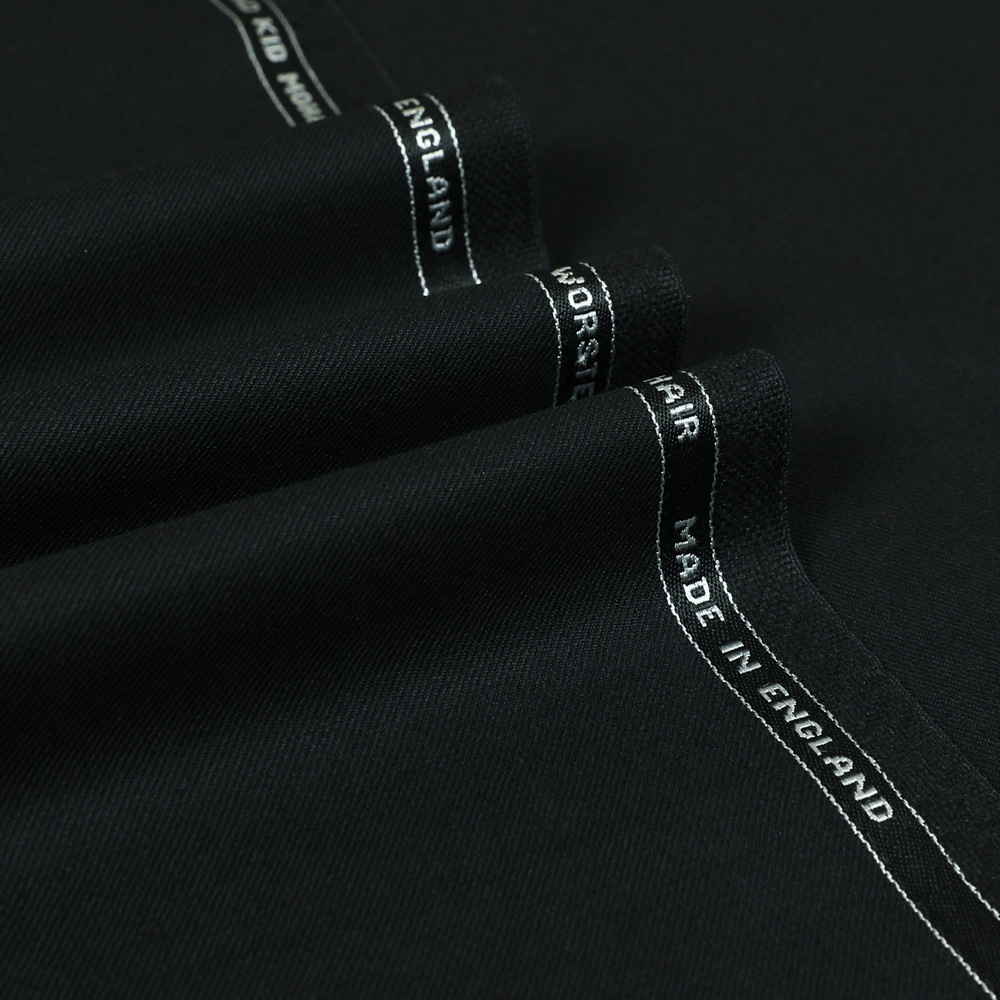 6054 Black Plain Twill