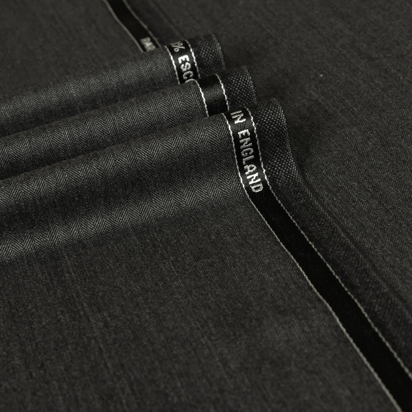 12002 Medium Grey Herringbone – Standeven Fabrics